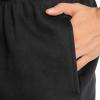 Fruit of the Loom Eversoft Fleece Elastic Bottom Sweatpants with Pockets, Relaxed Fit, Moisture Wicking, Breathable(Black)