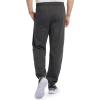 Fruit of the Loom Eversoft Fleece Elastic Bottom Sweatpants with Pockets, Relaxed Fit, Moisture Wicking, Breathable(Black Heather)