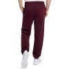 Fruit of the Loom Eversoft Fleece Elastic Bottom Sweatpants with Pockets, Relaxed Fit, Moisture Wicking, Breathable(Maroon)