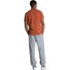 Fruit of the Loom Eversoft Fleece Elastic Bottom Sweatpants with Pockets, Relaxed Fit, Moisture Wicking, Breathable(Mineral Grey Heather)