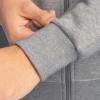 Fruit of the Loom Eversoft Fleece Full Zip Hoodie Sweatshirt(Grey Heather Full Zip)