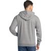 Fruit of the Loom Eversoft Fleece Full Zip Hoodie Sweatshirt(Grey Heather Full Zip)