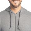 Fruit of the Loom Eversoft Fleece Full Zip Hoodie Sweatshirt(Grey Heather Full Zip)