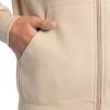 Fruit of the Loom Eversoft Fleece Full Zip Hoodie Sweatshirt(Khaki Heather Full Zip)