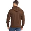 Fruit of the Loom Eversoft Fleece Full Zip Hoodie Sweatshirt(Warm Mocha Full Zip)