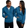 Fruit of the Loom Eversoft Fleece Pullover Hooded Sweatshirt(Blue)