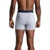 Fruit of the Loom Men’s Breathable Boxer Briefs, Moisture Wicking Underwear, Assorted Color Multipacks(Cotton Mesh – Black/Grey)