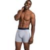 Fruit of the Loom Men’s Breathable Boxer Briefs, Moisture Wicking Underwear, Assorted Color Multipacks(Cotton Mesh – Black/Grey)