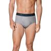 Fruit of the Loom Men’s Breathable Underwear(Black/Gray)