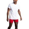 Fruit of the Loom Men’s Crew Tee Undershirts, Moisture Wicking & Tag Free, Also Available in Big & Tall(White – 8 Pack)