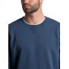 Fruit of the Loom Men’s Eversoft Fleece Crewneck Sweatshirts, Moisture Wicking & Breathable, Sizes S-4x(Garment Dyed Dark Tide)