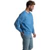 Fruit of the Loom Men’s Eversoft Fleece Crewneck Sweatshirts, Moisture Wicking & Breathable, Sizes S-4x(Garment Dyed Favorite Blue)