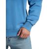 Fruit of the Loom Men’s Eversoft Fleece Crewneck Sweatshirts, Moisture Wicking & Breathable, Sizes S-4x(Garment Dyed Favorite Blue)
