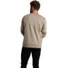 Fruit of the Loom Men’s Eversoft Fleece Crewneck Sweatshirts, Moisture Wicking & Breathable, Sizes S-4x(Garment Dyed Khaki)
