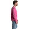 Fruit of the Loom Men’s Eversoft Fleece Crewneck Sweatshirts, Moisture Wicking & Breathable, Sizes S-4x(Garment Dyed Pink Flash)