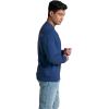 Fruit of the Loom Men’s Eversoft Fleece Crewneck Sweatshirts, Moisture Wicking & Breathable, Sizes S-4x(Mellow Blue)