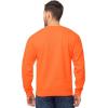 Fruit of the Loom Men’s Eversoft Fleece Crewneck Sweatshirts, Moisture Wicking & Breathable, Sizes S-4x(Safety Orange)