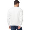 Fruit of the Loom Men’s Eversoft Fleece Crewneck Sweatshirts, Moisture Wicking & Breathable, Sizes S-4x(White)