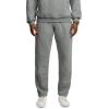 Fruit of the Loom Men’s Eversoft Fleece Open Bottom Sweatpants with Pockets, Relaxed Fit, Moisture Wicking, Breathable(Grey Heather)
