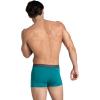 Fruit of the Loom Men’s Micro Stretch Boxer Briefs, Designed to Move with You, Lightweight & Moisture Wicking(Trunk – 5 Pack – Blue/Green/Black)
