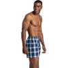 Fruit of the Loom Men’s Premium Cotton Underwear | Tag-Free | Also Available in Big & Tall(Boxer – 4 Pack – Woven Assorted)