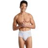 Fruit of the Loom Men’s Premium Cotton Underwear | Tag-Free | Also Available in Big & Tall(Brief – 6 Pack – White)