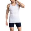 Fruit of the Loom Men’s Sleeveless Tag Free Moisture Wicking Tank A-Shirt(8 Pack – White)