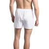 Fruit of the Loom Men’s Tag Free Woven Boxer Shorts, Relaxed Fit, Moisture Wicking, Assorted Color Multipacks(White)