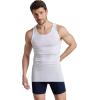 Fruit of the Loom Mens Tag-Free Cotton Undershirts(Regular – Tank – 4 Pack White)