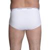 Fruit of the Loom mens Big and Tall Tag-free Underwear(Big Man – Brief – 3 Pack White)