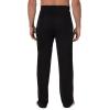 Fruit of the Loom mens Breathable Jersey Sleep Pant(Black)