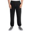 Fruit of the Loom Eversoft Fleece Elastic Bottom Sweatpants with Pockets, Relaxed Fit, Moisture Wicking, Breathable(Black)