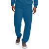Fruit of the Loom Eversoft Fleece Elastic Bottom Sweatpants with Pockets, Relaxed Fit, Moisture Wicking, Breathable(Blue)