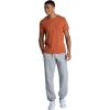 Fruit of the Loom Eversoft Fleece Elastic Bottom Sweatpants with Pockets, Relaxed Fit, Moisture Wicking, Breathable(Mineral Grey Heather)