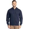Fruit of the Loom Eversoft Fleece Full Zip Hoodie Sweatshirt(Navy Full Zip)