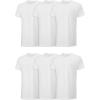 Fruit of the Loom Men’s Crew Tee Undershirts, Moisture Wicking & Tag Free, Also Available in Big & Tall(White – 6 Pack)