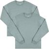 Fruit of the Loom Mens Eversoft Cotton Long Sleeve T Shirts, Breathable & Moisture Wicking with Odor Control(Long Sleeve – Grey Heather)