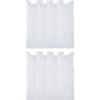 Fruit of the Loom Men’s Sleeveless Tag Free Moisture Wicking Tank A-Shirt(8 Pack – White)