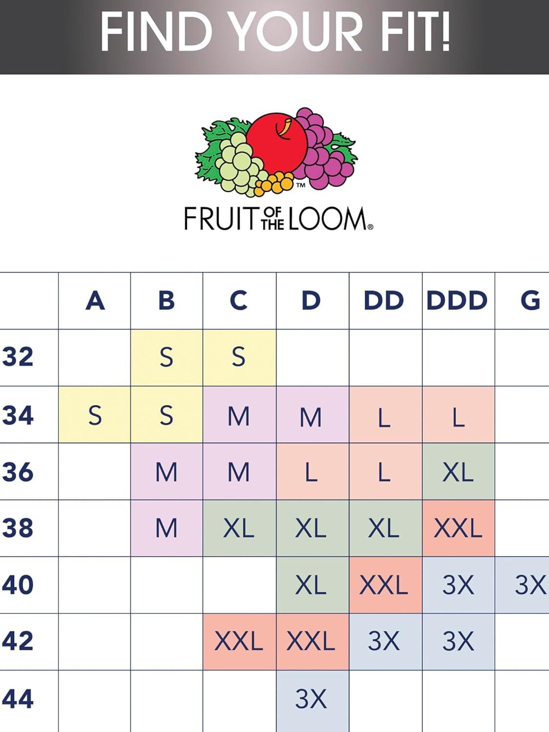 imageFruit of the Loom Womens 2Pack Stretch Wireless Bra wBuilt in PadsPeach GelatoGrey Heather