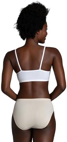 imageFruit of the Loom womens No Show Seamless Underwear Amazing Stretch ampamp No Panty Lines Available in Plus SizeHi Cut Brief 6 Pack Colors May Vary