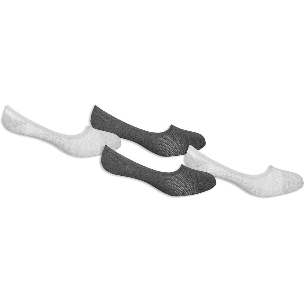 imageFruit of the Loom Mens Essential 6 Pair Pack Casual Cushioned SocksLiner  Assorted 4 Pack