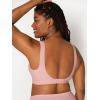 Fruit of The Loom Women’s 2-Pack Full Coverage Wireless Bra w/ Built In Pads – All Day Comfort(Desertdusk/Rose Shadow)