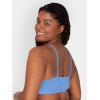Fruit of The Loom Womens Spaghetti Strap Cotton Pullover Sports Bra Value Pack(Cornflower Blue/Lentil/White/Kitty Pink/Grey Heather/Black Hue)