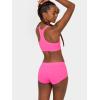 Fruit of the Loom A Fresh Collection Hey Shorty 3-Pack Seamless Boyshorts for Women’s Everyday Comfort(Sugar Plum/Grey/Stellar Orchid)