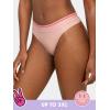Fruit of the Loom A Fresh Collection Sneak Chic 3-Pack Women’s Seamless Thong – For Ultimate Comfort & Invisible Style(Premium Plum/Rose Shadow/Black)