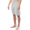 Fruit of the Loom Men’s 2-Pack Jersey Knit Sleep Pajama Shorts(Black/Light Grey Heather)