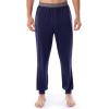 Fruit of the Loom Men’s 360 Stretch 2-Pack Jogger Pajama Sleep Pant(Grey Heather/Navy)
