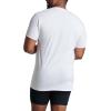 Fruit of the Loom Men’s Big & Tall Breathable Undershirts(Tall Man – Crew – 3 Pack)