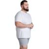 Fruit of the Loom Men’s Big & Tall Breathable Undershirts(White)