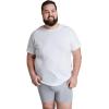 Fruit of the Loom Men’s Big & Tall Breathable Undershirts(White)